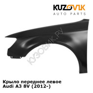 Крыло переднее левое Audi A3 8V (2012-) KUZOVIK