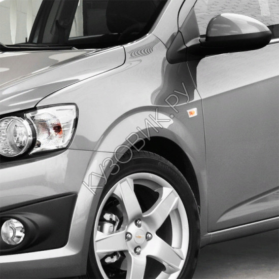 Крыло переднее левое в цвет кузова Chevrolet Aveo T300 (2011-2015)