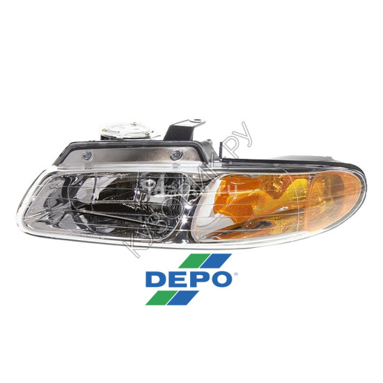 Фара левая Dodge Caravan 3 (1996-2000) DEPO
