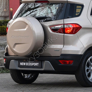 Задний бампер правая часть в цвет кузова Ford Ecosport (2014-2019)
