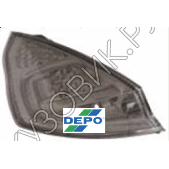 Тюнинг-фонари (комплект) в крыло Ford Fiesta 6 (2008-) DEPO