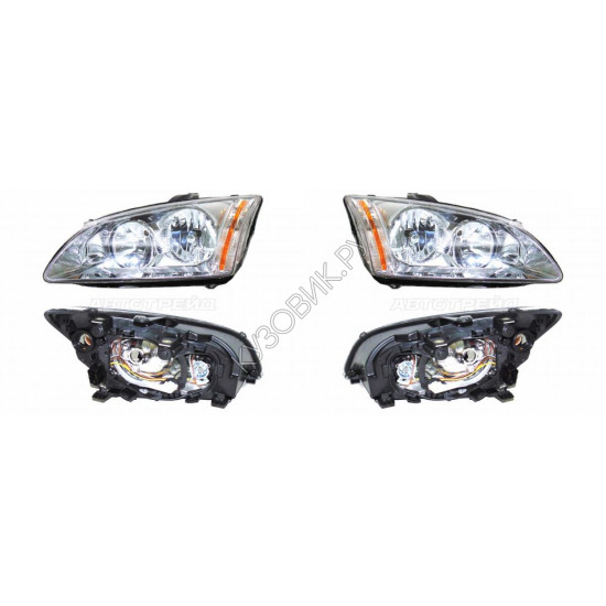 Фары Форд Фокус Ford Focus 2 (2005-2008) комплект 2 штуки левая и правая DEPO высокое качество