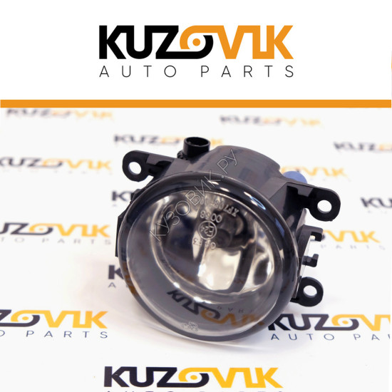 Фара противотуманная Ford Focus 2 (2008-2011) Focus 3 (2011-2015) левая=правая (1 штука) с регулировкой угла наклона и лампочкой KUZOVIK