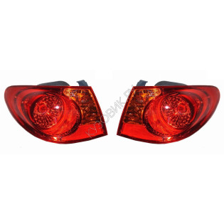 Фонари задние Хендай Эланта Hyundai Elantra 4 (2007-) комплект 2 штуки левый и правый SAT высокое качество