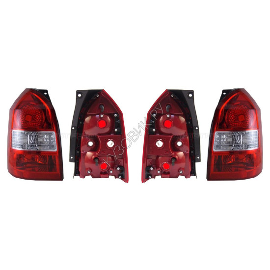 Фонари задние Хендай Туксон Hyundai Tucson 1 (2004-2010) комплект 2 штуки левый и правый DEPO высокое качество