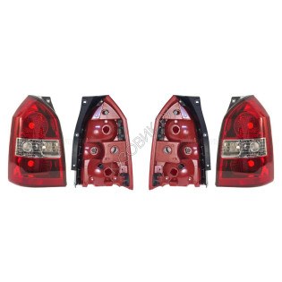 Фонари задние Хендай Туксон Hyundai Tucson 1 (2004-2010) комплект 2 штуки левый и правый SAT высокое качество