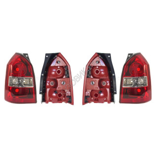 Фонари задние Хендай Туксон Hyundai Tucson 1 (2004-2010) комплект 2 штуки левый и правый TYC высокое качество
