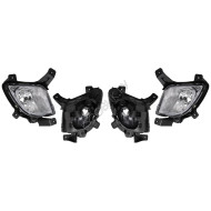 Фары противотуманные Хендай Туксон Hyundai Tucson 2 (2009-2014) комплект 2 штуки левая и правая SAT высокое качество