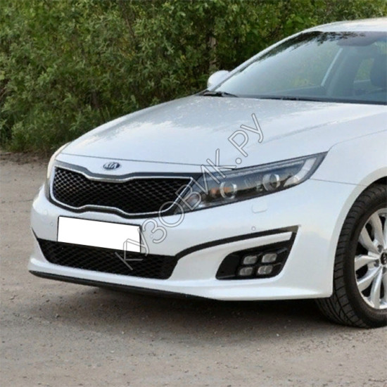 Бампер передний в цвет Kia Optima 3 (2013-2015) рестайлинг Бампер передний в цвет Kia Optima 3 (2013-2015) рестайлинг