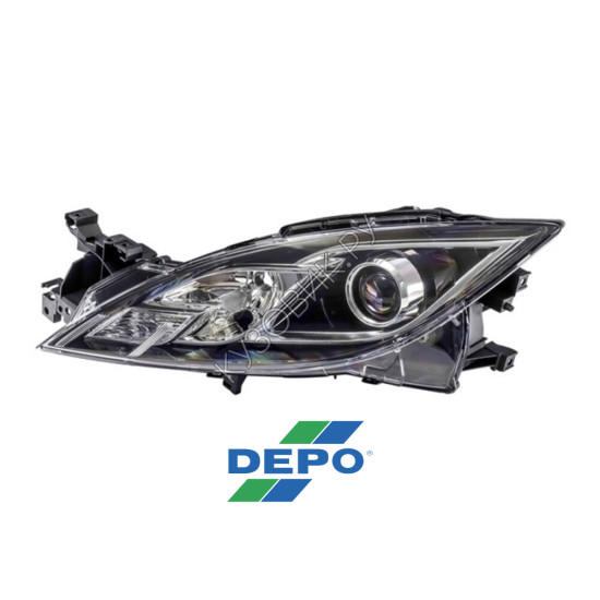 Фара левая Mazda 6 GH (2008-) DEPO
