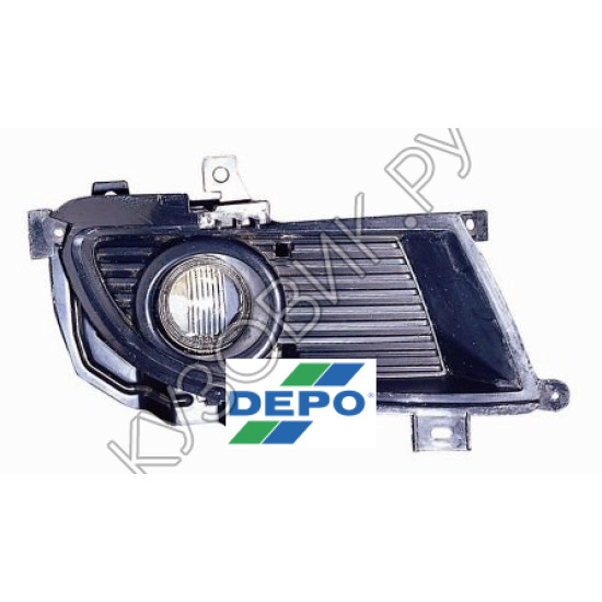 Противотуманная фара левая Mitsubishi Lancer 9 (2003-2005) DEPO