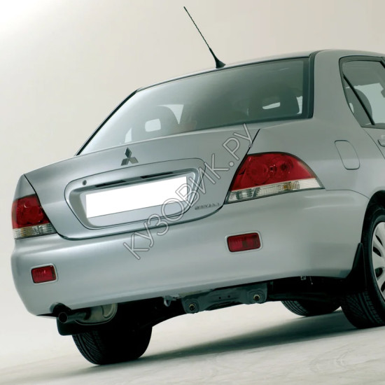 Бампер задний с отверстиями в цвет кузова Mitsubishi Lancer IХ (2000-2010) Бампер задний с отверстиями в цвет кузова Mitsubishi Lancer IХ (2000-2010)