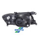Фара левая Mitsubishi Pajero 3 (2000-2002) DEPO