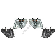 Фары Ниссан Патфайндер Nissan Pathfinder R51 (2005-2014) комплект 2 штуки левая и правая DEPO высокое качество
