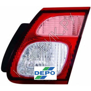 Фонарь правый задний в крышку багажника Nissan Almera N16 (2002-2006) DEPO