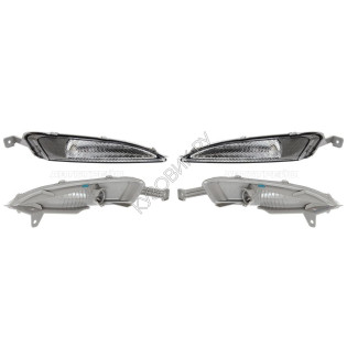 Поворотники Опель Астра Opel Astra J (2012-) комплект 2 штуки левый и правый DEPO высокое качество