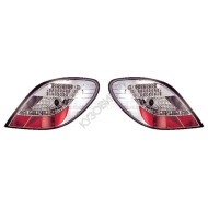 Фонарь задний PEUGEOT 207 05- хром диодный тюнинг комплект R+L SONAR