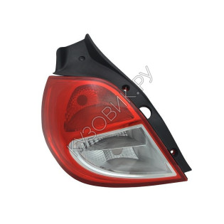 Фонарь левый задний в крыло Renault Clio 3 рестайлинг (2009-2011) DEPO