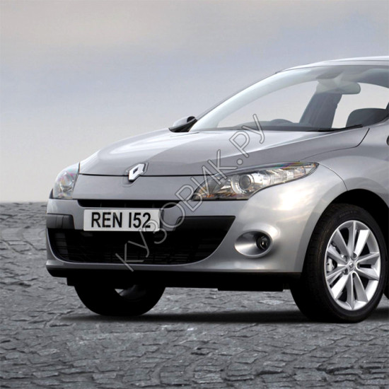 Бампер передний в цвет кузова Renault Megane 3 (2008-2012) хэтчбек Бампер передний в цвет кузова Renault Megane 3 (2008-2012) хэтчбек