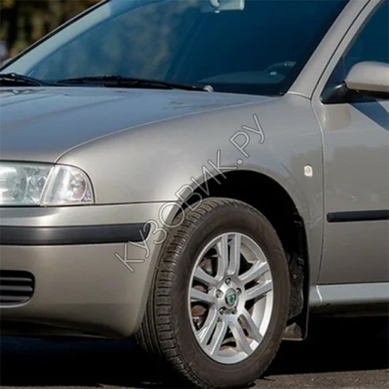 Крыло переднее левое в цвет кузова Skoda Octavia A4 Tour (2000-2011) рестайлинг Крыло переднее левое в цвет кузова Skoda Octavia A4 Tour (2000-2011) рестайлинг
