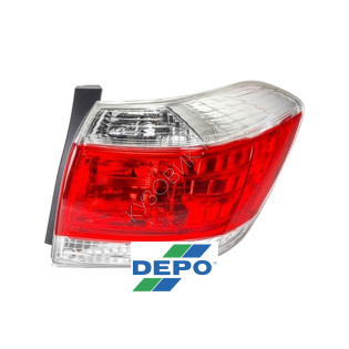 Фонарь правый задний в крыло Toyota Highlander 2 рестайлинг (2010-2013) DEPO