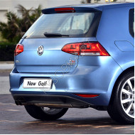 Бампер задний в цвет кузова Volkswagen Golf 7 (2012-2017)